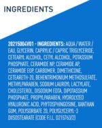 جزئیات پشت بسته بندی محصول لوسیون مرطوب کننده روزانه بدون روغن ceraVe