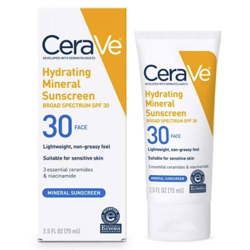 Hydrating Mineral Sunscreen SPF 30 Face Lotion